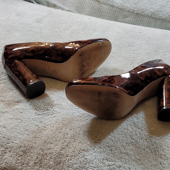 Isola patent leather animal print shoes - Picture 4 of 5
